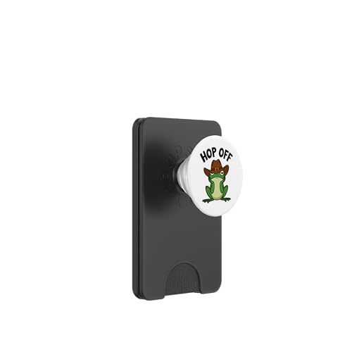 Lustiger Frosch Hop Off Cowboyhut Jungen Mädchen Kinder PopSockets PopWallet für MagSafe Lustiger Frosch Hop Off Cowboyhut Jungen Mädchen Kinder PopSockets PopWallet für MagSafe von FrogAxis1