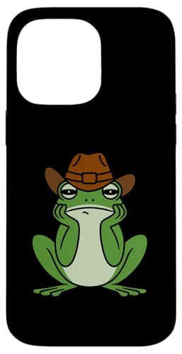 Niedlicher Cowboyhut Frosch Zoo Tierliebhaber Jungen Mädchen Kinder Hülle für iPhone 14 Pro Max Niedlicher Cowboyhut Frosch Zoo Tierliebhaber Jungen Mädchen Kinder Hülle für iPhone 14 Pro Max von FrogAxis1