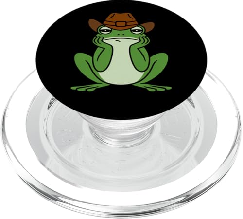 Niedlicher Cowboyhut Frosch Zoo Tierliebhaber Jungen Mädchen Kinder PopSockets PopGrip für MagSafe Niedlicher Cowboyhut Frosch Zoo Tierliebhaber Jungen Mädchen Kinder PopSockets PopGrip für MagSafe von FrogAxis1