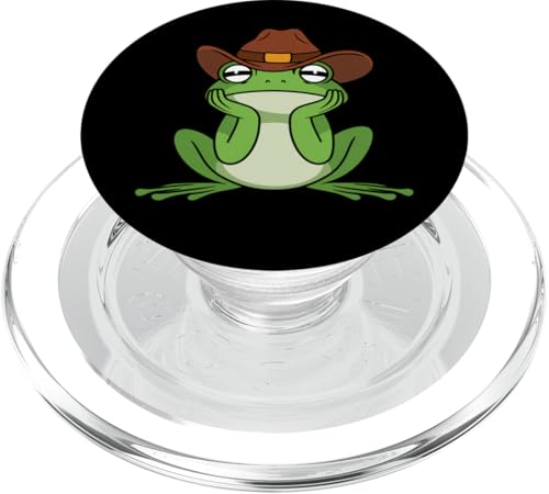 Niedlicher Frosch-Cowboyhut Zoo Tierliebhaber Jungen Mädchen Kinder PopSockets PopGrip für MagSafe Niedlicher Frosch-Cowboyhut Zoo Tierliebhaber Jungen Mädchen Kinder PopSockets PopGrip für MagSafe von FrogAxis1