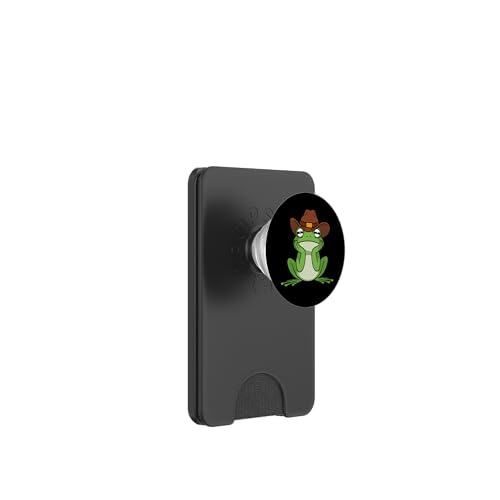 Niedlicher Frosch-Cowboyhut Zoo Tierliebhaber Jungen Mädchen Kinder PopSockets PopWallet für MagSafe Niedlicher Frosch-Cowboyhut Zoo Tierliebhaber Jungen Mädchen Kinder PopSockets PopWallet für MagSafe von FrogAxis1