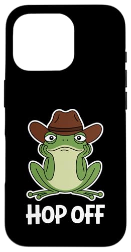 Niedlicher Frosch-Hop-Off-Cowboyhut für Jungen und Mädchen Hülle für iPhone 16 Pro Niedlicher Frosch-Hop-Off-Cowboyhut für Jungen und Mädchen Hülle für iPhone 16 Pro von FrogAxis1