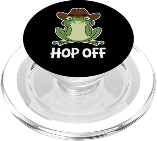 Niedlicher Frosch-Hop-Off-Cowboyhut für Jungen und Mädchen PopSockets PopGrip für MagSafe Niedlicher Frosch-Hop-Off-Cowboyhut für Jungen und Mädchen PopSockets PopGrip für MagSafe von FrogAxis1
