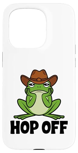 Niedlicher Frosch-Hop-Off-Hut, Cowboyhut, Tierliebhaber, Jungen, Mädchen, Kinder Hülle für iPhone 15 Pro Niedlicher Frosch-Hop-Off-Hut, Cowboyhut, Tierliebhaber, Jungen, Mädchen, Kinder Hülle für iPhone 15 Pro von FrogAxis1