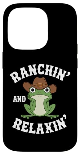 Niedlicher Frosch Ranchin Relaxing Cowboyhut Jungen Mädchen Kinder Hülle für iPhone 14 Pro Niedlicher Frosch Ranchin Relaxing Cowboyhut Jungen Mädchen Kinder Hülle für iPhone 14 Pro von FrogAxis1