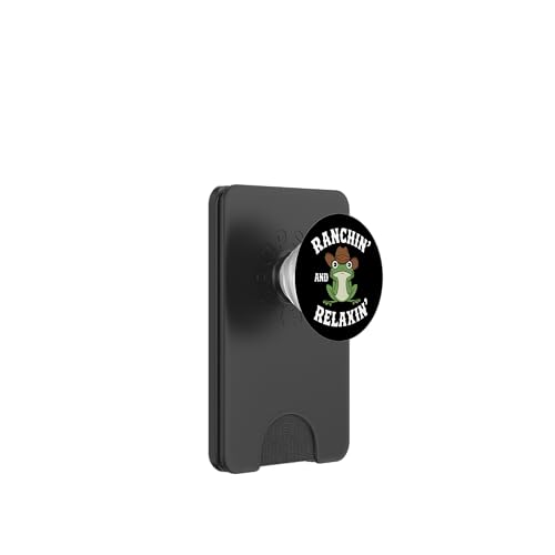 Niedlicher Frosch Ranchin Relaxing Cowboyhut Jungen Mädchen Kinder PopSockets PopWallet für MagSafe Niedlicher Frosch Ranchin Relaxing Cowboyhut Jungen Mädchen Kinder PopSockets PopWallet für MagSafe von FrogAxis1