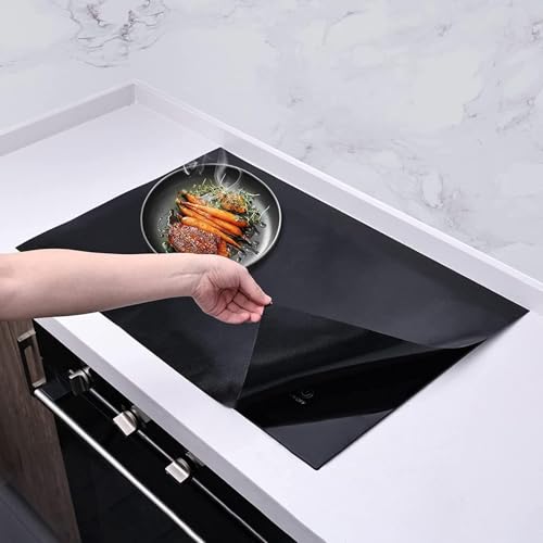 Frogetu 1 Stück Induktionskochfeld Schutzmatt,52x78cm,Induction Cooker Silikonmatte,Multifunktionale Silikonmatte,Große Induktion Schutzmatte,Hitzebeständig,Kratzschutz Frogetu 1 Stück Induktionskochfeld Schutzmatt,52x78cm,Induction Cooker Silikonmatte,Multifunktionale Silikonmatte,Große Induktion Schutzmatte,Hitzebeständig,Kratzschutz von Frogetu