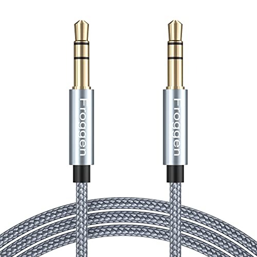 Froggen Aux Kabel 3.5mm Audio Kabel, Stereo Audiokabel Nylon Mantel 24K vergoldete Stecker 3.5mm Klinke auf Klinke Audio Kabel Klinkenkabel kompatibel mit Auto, Kopfhörer, Lautsprecher, TV usw. Froggen Aux Kabel 3.5mm Audio Kabel, Stereo Audiokabel Nylon Mantel 24K vergoldete Stecker 3.5mm Klinke auf Klinke Audio Kabel Klinkenkabel kompatibel mit Auto, Kopfhörer, Lautsprecher, TV usw. von Froggen