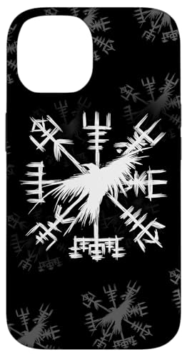 From Battle To Valhalla - The Viking Way Hülle für iPhone 14 - Wikinger-Symbol Vegvisir mit Rabe - Wikingerkompass - Polycarbonat & TPU - Transparent - Nordisches Mythologie-Design From Battle To Valhalla - The Viking Way Hülle für iPhone 14 - Wikinger-Symbol Vegvisir mit Rabe - Wikingerkompass - Polycarbonat & TPU - Transparent - Nordisches Mythologie-Design von From Battle To Valhalla - The Viking Way