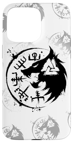 Hülle für iPhone 15 Pro Max Fenrir Wolf Fenris-Wolf - Viking Vegvisir Valknut Hülle für iPhone 15 Pro Max Fenrir Wolf Fenris-Wolf - Viking Vegvisir Valknut von From Battle To Valhalla - The Viking Way