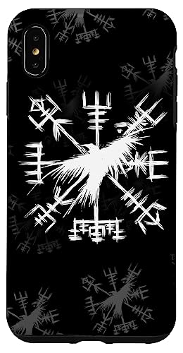 Hülle für iPhone XS Max Wikinger-Symbol - Vegvisir mit Rabe - Wikingerkompass Hülle für iPhone XS Max Wikinger-Symbol - Vegvisir mit Rabe - Wikingerkompass von From Battle To Valhalla - The Viking Way