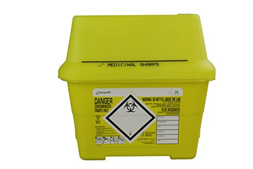 Frontier 41405430 Medical Sharps Entsorgungseimer/-box, 2 l von Frontier