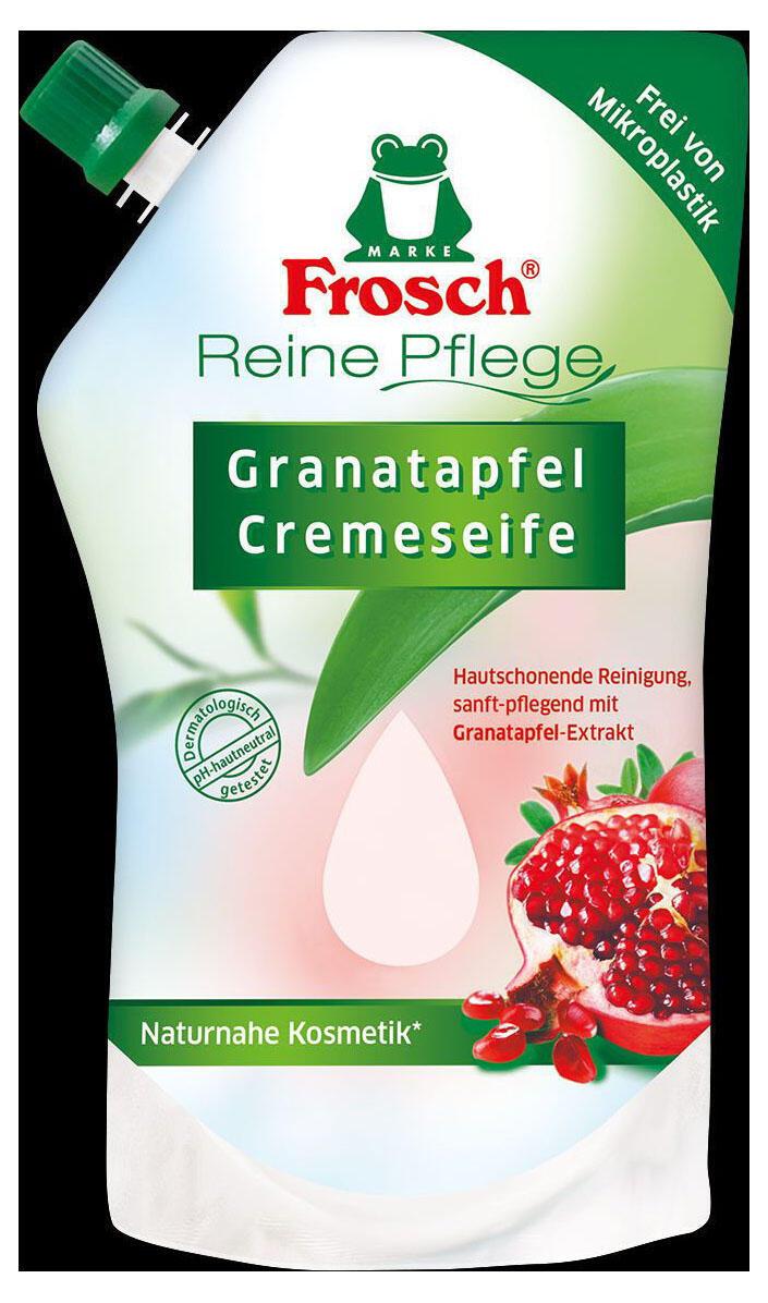 Frosch Seife Granatap.500ml Flüssigseife weiß/grün/rosa von Frosch®