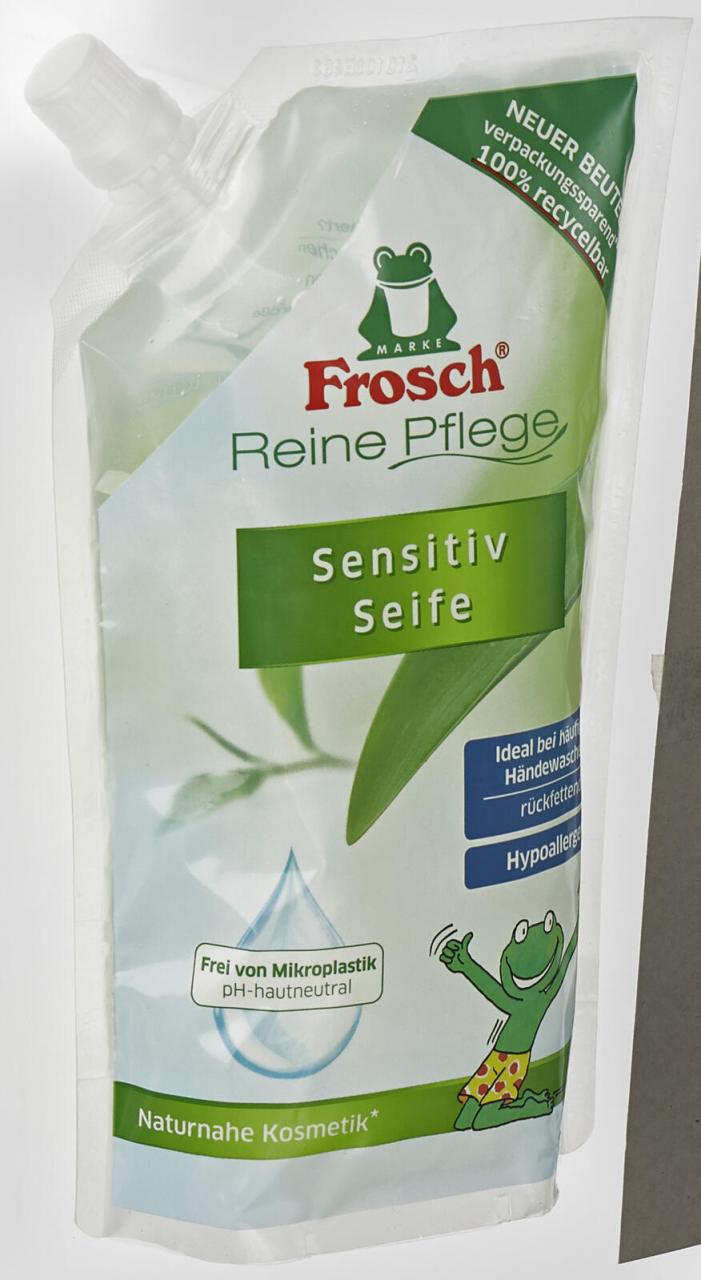 Frosch Seife Sensitiv 500ml Flüssigseife farblos von Frosch®