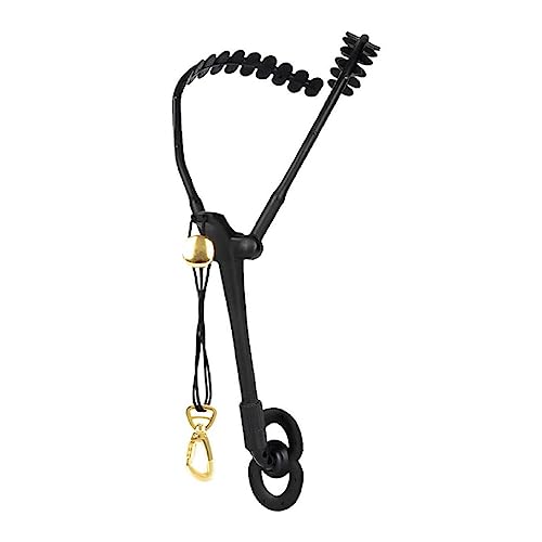 Alto/Sopran/Tenorsaxophon Doppel Schultergurte Saxophon Protections Neck Lanyard Holzbläser Musikinstrument Zubehör Saxophon Umhängeband Altsaxophon Schultergurt Bequem Saxophon Hals von Frotox