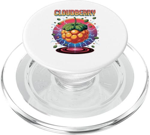 90s Vintage Cloudberry Cloudberries PopSockets PopGrip für MagSafe von Fruits Fruit Lover Gifts