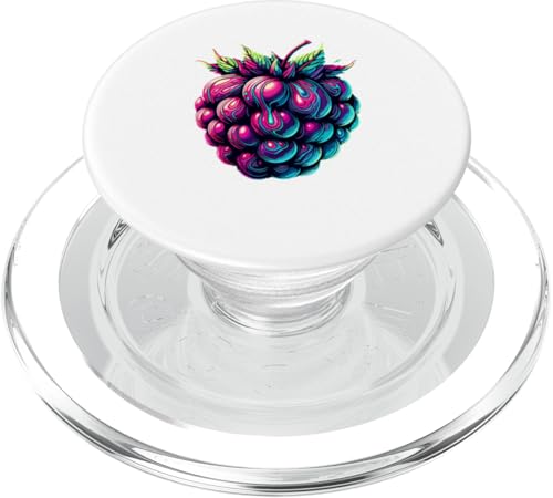 Paint Art Boysenbeere Boysenbeeren PopSockets PopGrip für MagSafe Paint Art Boysenbeere Boysenbeeren PopSockets PopGrip für MagSafe von Fruits Fruit Lover Gifts