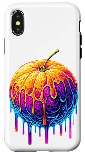 Paint Art Clementine Clementinen Hülle für iPhone X/XS Paint Art Clementine Clementinen Hülle für iPhone X/XS von Fruits Fruit Lover Gifts