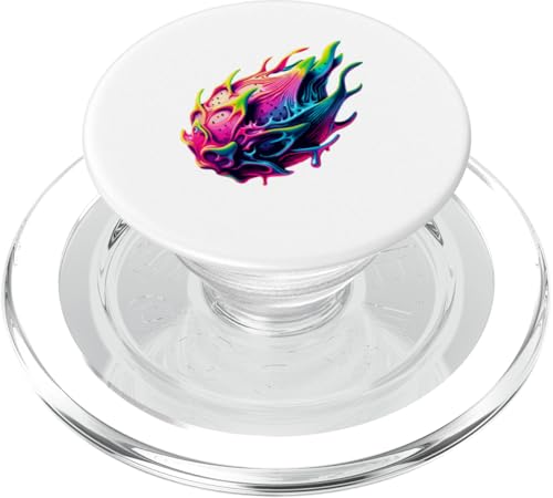 Paint Art Drachenfrucht PopSockets PopGrip für MagSafe Paint Art Drachenfrucht PopSockets PopGrip für MagSafe von Fruits Fruit Lover Gifts