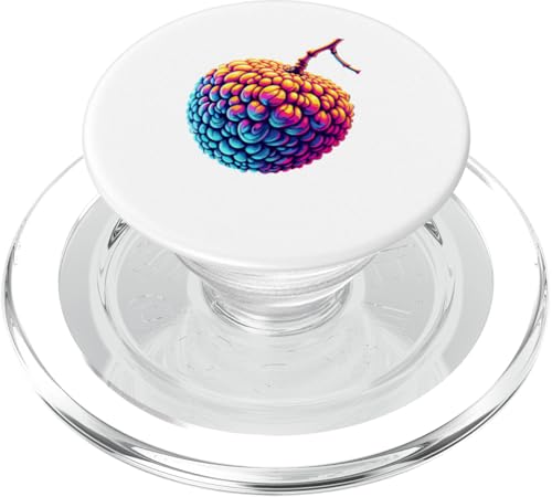 Paint Art Litschi Litschis PopSockets PopGrip für MagSafe Paint Art Litschi Litschis PopSockets PopGrip für MagSafe von Fruits Fruit Lover Gifts