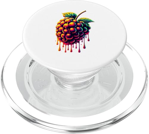 Paint Art Maulbeere Maulbeeren PopSockets PopGrip für MagSafe Paint Art Maulbeere Maulbeeren PopSockets PopGrip für MagSafe von Fruits Fruit Lover Gifts