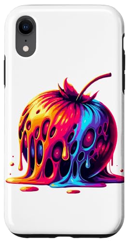 Paint Art Moosbeere Frucht Moosbeeren Hülle für iPhone XR von Fruits Fruit Lover Gifts
