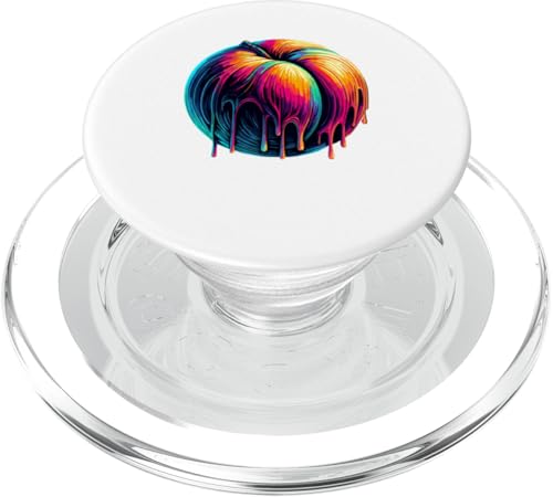 Paint Art Nektarine Nektarinen PopSockets PopGrip für MagSafe Paint Art Nektarine Nektarinen PopSockets PopGrip für MagSafe von Fruits Fruit Lover Gifts