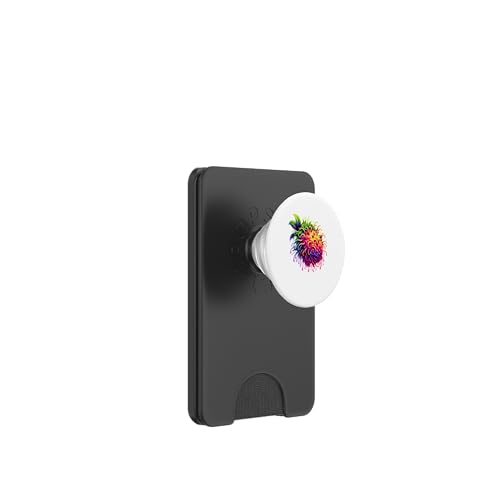 Paint Art Rambutan Rambutans PopSockets PopWallet für MagSafe Paint Art Rambutan Rambutans PopSockets PopWallet für MagSafe von Fruits Fruit Lover Gifts