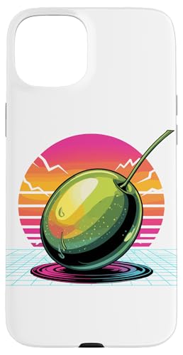 Retro Olive Oliven Hülle für iPhone 15 Plus Retro Olive Oliven Hülle für iPhone 15 Plus von Fruits Fruit Lover Gifts
