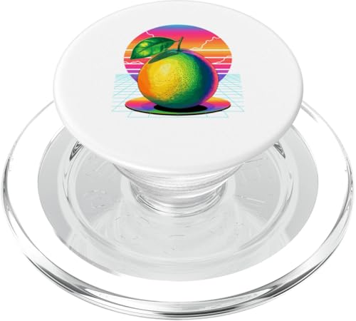 Retro Pampelmuse Frucht Pampelmusen PopSockets PopGrip für MagSafe Retro Pampelmuse Frucht Pampelmusen PopSockets PopGrip für MagSafe von Fruits Fruit Lover Gifts