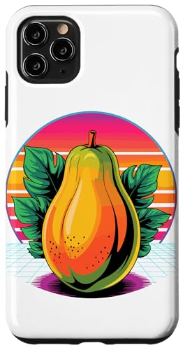 Retro Papaya Papayas Hülle für iPhone 11 Pro Max Retro Papaya Papayas Hülle für iPhone 11 Pro Max von Fruits Fruit Lover Gifts
