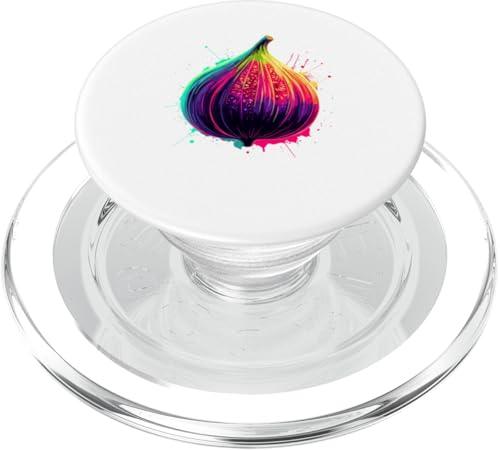 Splash Art Feige Feigen PopSockets PopGrip für MagSafe Splash Art Feige Feigen PopSockets PopGrip für MagSafe von Fruits Fruit Lover Gifts