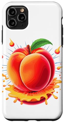 Splash Art Pfirsich Pfirsiche Hülle für iPhone 11 Pro Max Splash Art Pfirsich Pfirsiche Hülle für iPhone 11 Pro Max von Fruits Fruit Lover Gifts