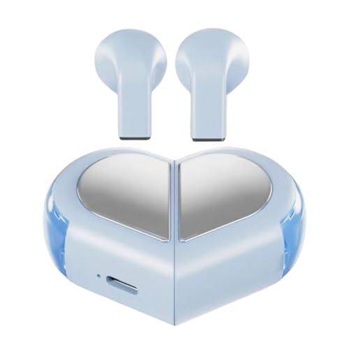 Fruusv Kabellose Ohrhörer, Herzform, Hi-Fi-Sprachanrufe, lange Akkulaufzeit, ideal zum , Lernen, Wandern, Fahren, Flugzeug, 8,3 x 4,5 x 3,2 cm Fruusv Kabellose Ohrhörer, Herzform, Hi-Fi-Sprachanrufe, lange Akkulaufzeit, ideal zum , Lernen, Wandern, Fahren, Flugzeug, 8,3 x 4,5 x 3,2 cm von Fruusv