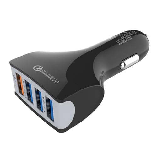 Kfz-USB-Ladegerät, Schnelllade-Multi-Port-Adapter, 4-Port-Power-Hub für Fahrzeuge, Familien-Roadtrips, Outdoor-Abenteuer, tägliches Pendeln, Campingausrüstung, 3,5 x 1,7 x 1 Zoll Kfz-USB-Ladegerät, Schnelllade-Multi-Port-Adapter, 4-Port-Power-Hub für Fahrzeuge, Familien-Roadtrips, Outdoor-Abenteuer, tägliches Pendeln, Campingausrüstung, 3,5 x 1,7 x 1 Zoll von Fruusv