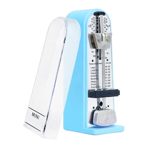 Metronome Piano, Professional Metronome, Classic Mechanical Tool for Youth Girls Boys Family Friends Practice Sessions Music Studio Instrument Timing Accessory, 5.2x3.5x11cm Metronome Piano, Professional Metronome, Classic Mechanical Tool for Youth Girls Boys Family Friends Practice Sessions Music Studio Instrument Timing Accessory, 5.2x3.5x11cm von Fruusv