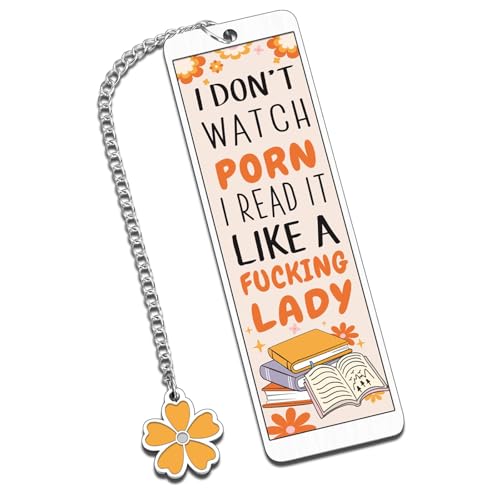I Don't Watch Por N I Read It Lesezeichen, Smutty Book Lovers Geschenke, Smutty Bookmarks, Smutty Book Merch, Lustiges Lesezeichen für Frauen, Bookish Merch, Booktok Zubehör, Coole Lesezeichen zum von Frvyherz