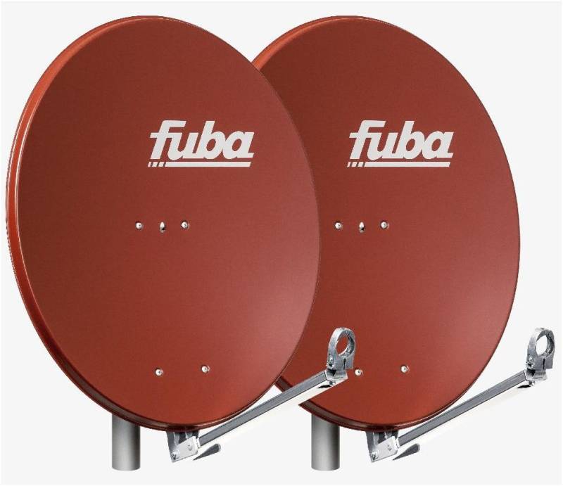 DAL 800 RR Satelliten-Reflektoren Ziegelrot von Fuba