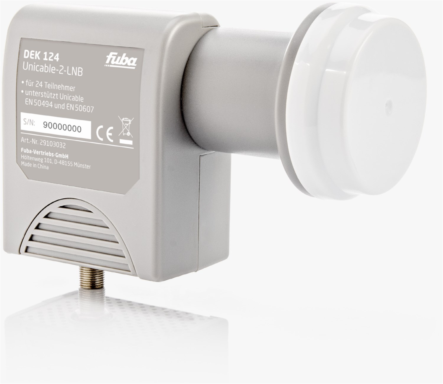 DEK 124 Unicable-LNB DEK 124 Unicable-LNB von Fuba