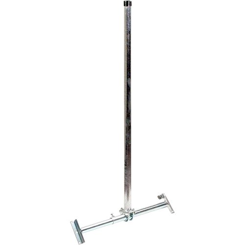 Fuba DSP 065 Dachsparrenhalter - (TÜV-geprüft für Satellitenschüsseln bis 1,0m Durchmesser)* - Halterung Sat Antenne Dachmontage - Breite: 39cm bis 52cm, Höhe: 130cm, Ø 48mm, Kabeldurchführung von Fuba