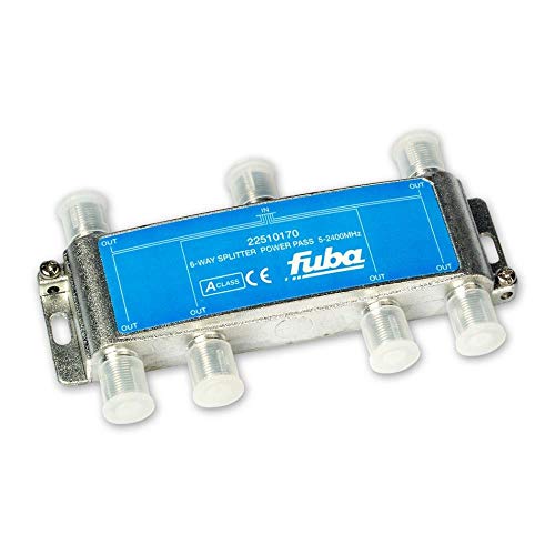 Fuba OHV 601 Sat-Verteiler 6-Fach horizontal Fuba OHV 601 Sat-Verteiler 6-Fach horizontal von Fuba