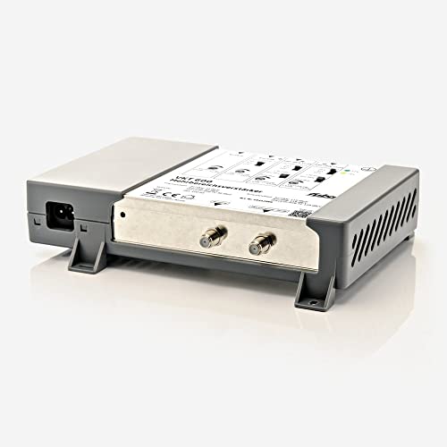 Fuba VKT 600 Mehrbereichsverstärker 10 bis 35 dB - Verstärker für eine UKW-, DAB+ -, und zwei DVB-T2-Antennen - separat regelbare Verstärkung möglich von Fuba