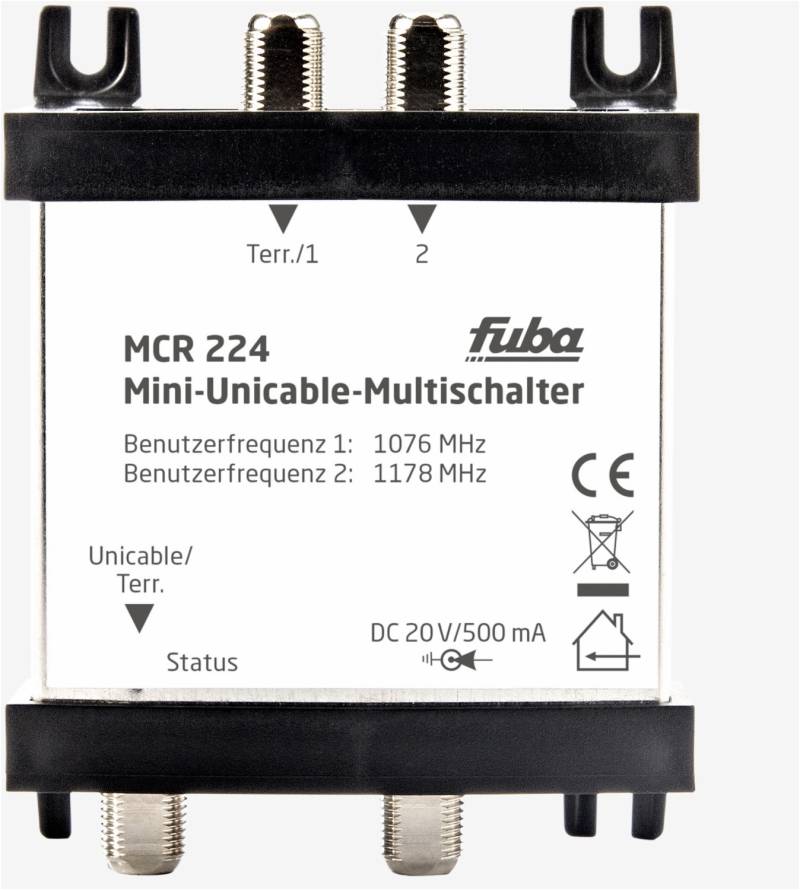 MCR 224 Unicable-Multischalter von Fuba