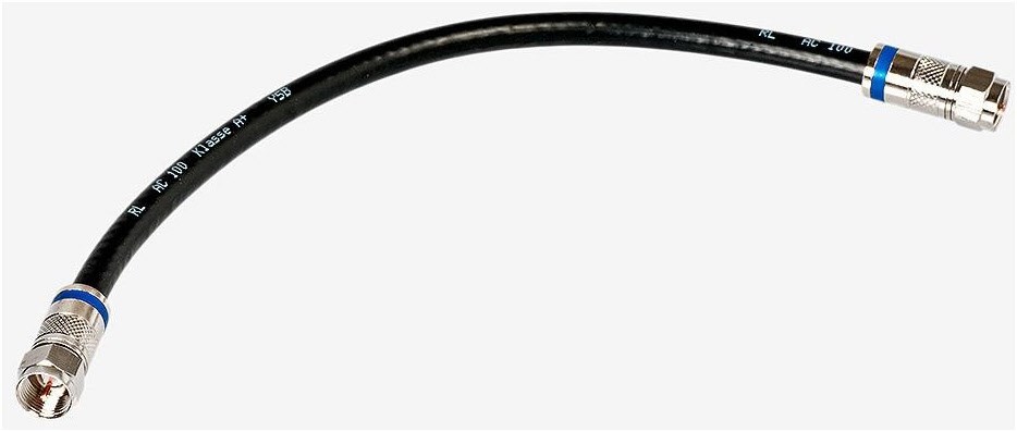 OVZ 925 F-Verbindungskabel (0,25m) schwarz von Fuba