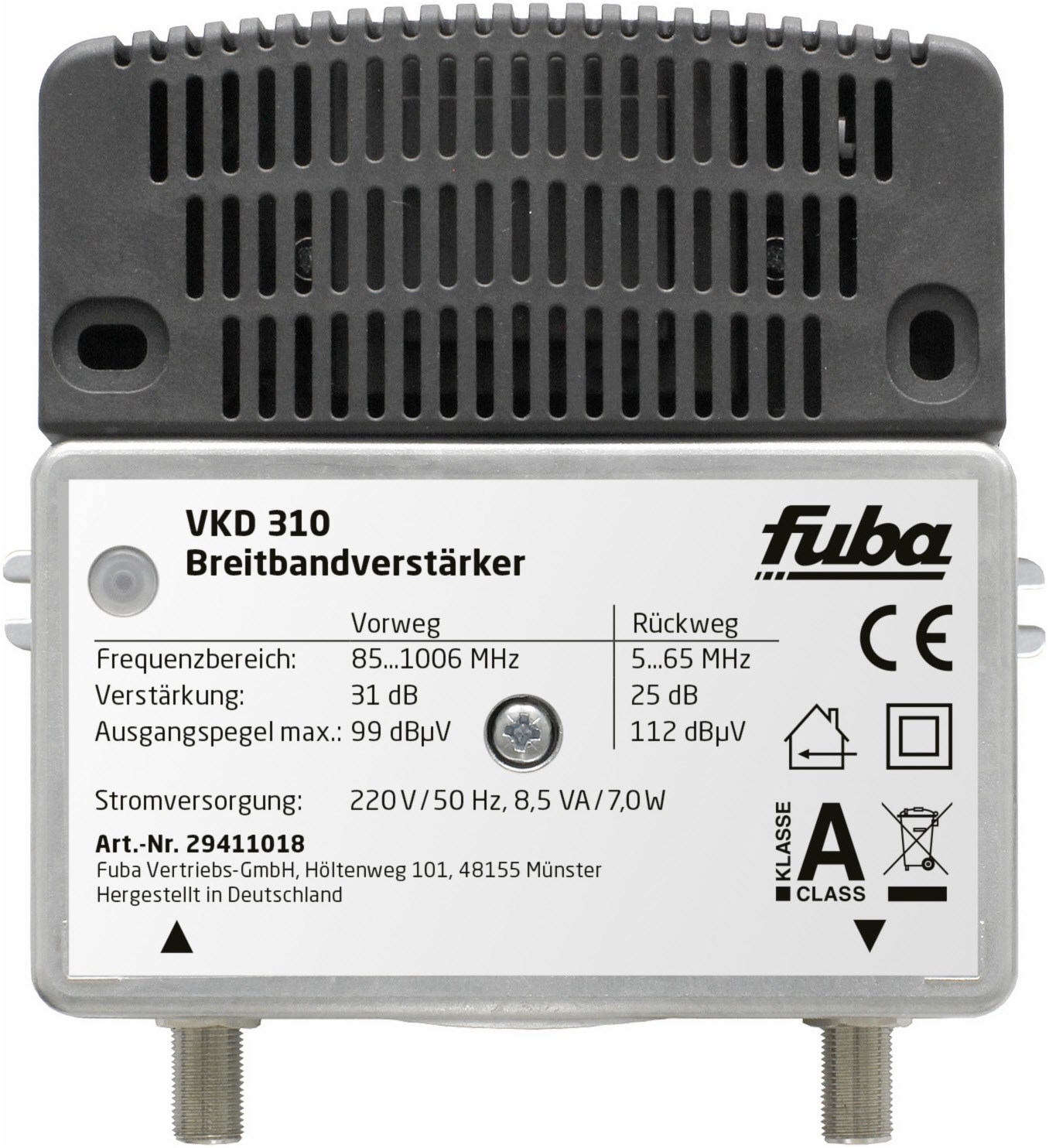 VKD 310 Breitbandverstärker von Fuba