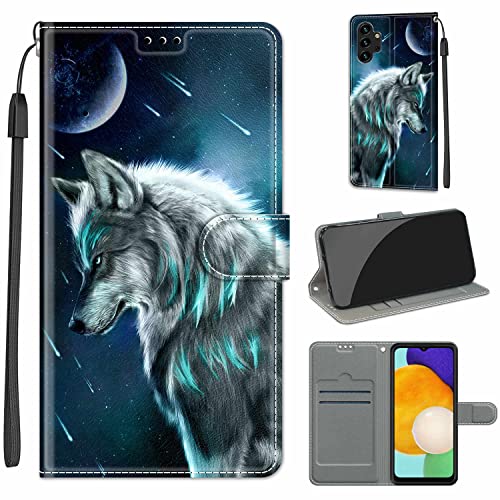 Handyhülle für Samsung Galaxy A13 4G / 5G Hülle, Premium Leder Tasche Flipcase [Kartenschlitzen] [Magnetverschluss] [Standfunktion] kompatibel mit Samsung Galaxy A13 4G / 5G Schutzhülle von Fubaoda Business