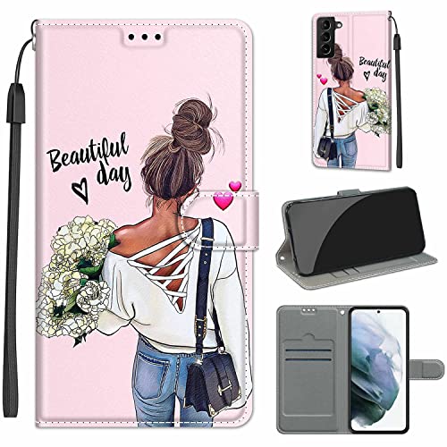 Handyhülle für Samsung Galaxy S22 Pro/Samsung Galaxy S22 Plus, Premium Leder Tasche Flipcase [Kartenschlitzen] [Magnetverschluss] Hülle Kompatibel mit Samsung Galaxy S22 Pro / S22 Plus von Fubaoda Business