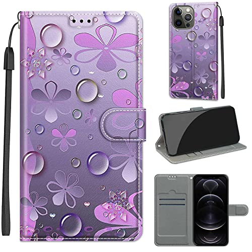 Hülle für Apple iPhone 13 Pro Max, Apple iPhone 13 Pro Max Stoßfeste Handyhülle, Premium-PU-Ledertasche mit [Kartenschlitz] [Standfunktion] Kompatibel für Apple iPhone 13 Pro Max von Fubaoda Business
