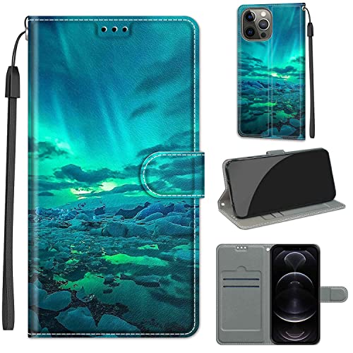 Hülle für Apple iPhone 13 Pro Max, Apple iPhone 13 Pro Max Stoßfeste Handyhülle, Premium-PU-Ledertasche mit [Kartenschlitz] [Standfunktion] Kompatibel für Apple iPhone 13 Pro Max von Fubaoda Business