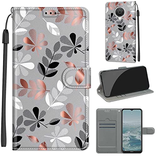 Hülle für Nokia 6.3 / Nokia G10 / Nokia G20, Premium Leder PU Handyhülle, Stoßfest Handyhülle Klapphüllen Flip Case Wallet mit [Kartenfach] für Nokia 6.3 / Nokia G10 / Nokia G20 von Fubaoda Business